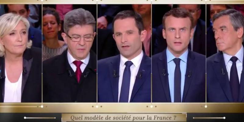 Débat présidentiel: Macron et Le Pen jugés les plus convaincants, selon un sondage