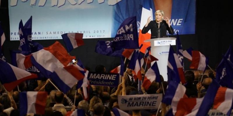 Dans le Grand-Est, Marine Le Pen donnée largement en tête au 1er tour