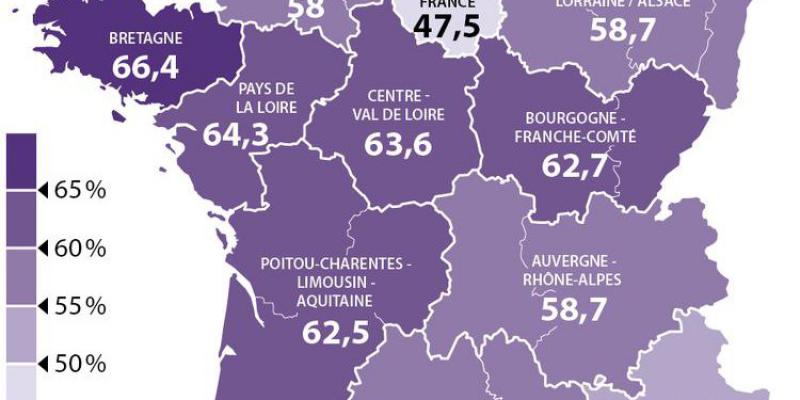 carte logement régions