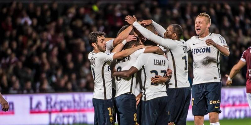 Ligue 1: Monaco écrase Metz 7-0 et reprend la tête du classement