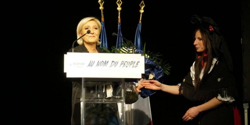 Marine Le Pen promet de séparer l’Alsace de la Lorraine et de la Champagne-Ardenne