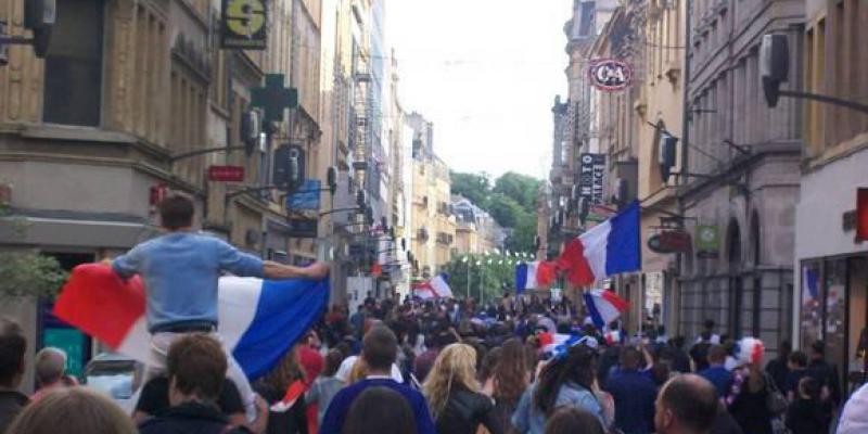 EN IMAGES. En Lorraine, explosion de joie après la victoire des Bleus