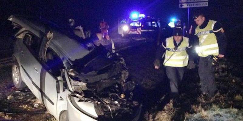 Lorraine : un mort et un blessé grave dans une violente sortie de route