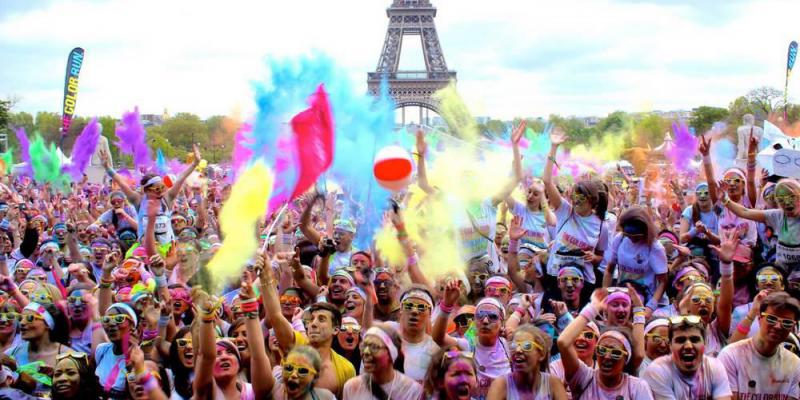 "The Color Run", une course à pieds colorée et loufoque débarque à Nancy