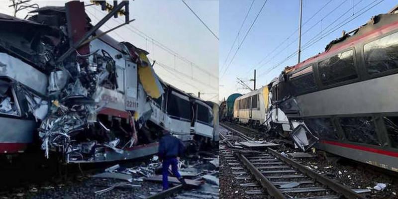 EN DIRECT. Deux trains entrent en collision au Luxembourg: trafic arrêté avec la France, un mort et des blessés