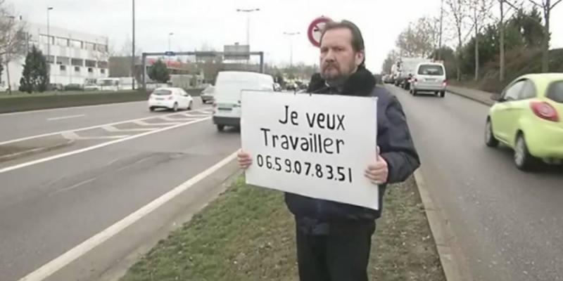 Lorraine: le chômeur du bord de la route en passe de trouver un travail