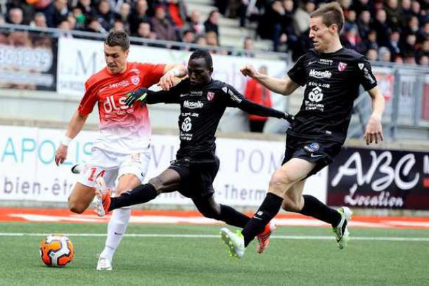 Ligue 2. Choc Nancy-Metz vendredi en derby, Dijon peut en profiter