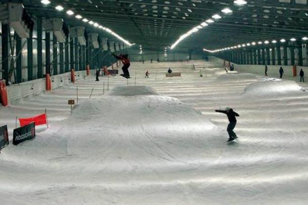 L’équipe de France de ski s’entraîne au Snowhall d’Amnéville