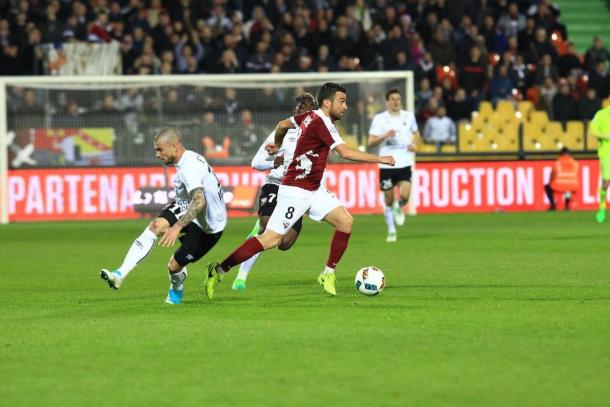 Ligue 1: Metz-Caen font match nul, les grenats poursuivent la course au maintien