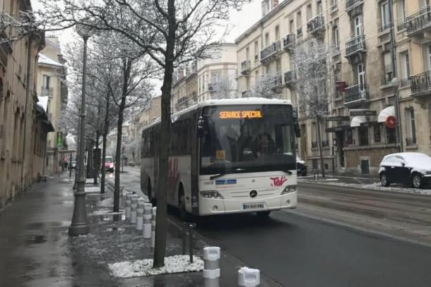 La Lorraine recouverte par la neige ce lundi, le grand froid s’installe