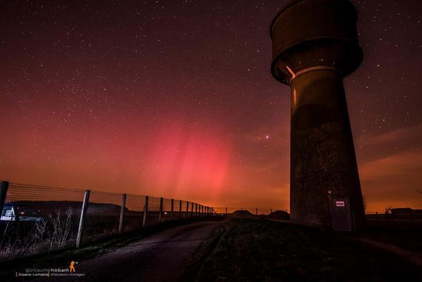 Des aurores boréales observées dans le ciel de Lorraine, un phénomène rare et magique