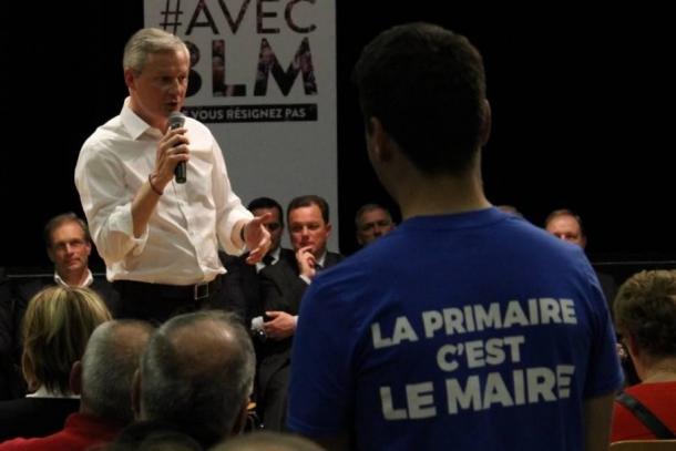 Primaires LR: en Lorraine, Bruno Le Maire soigne sa droite