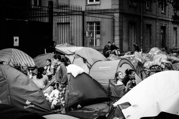 Le déménagement du camp de fortune accueillant des migrants a débuté à Metz